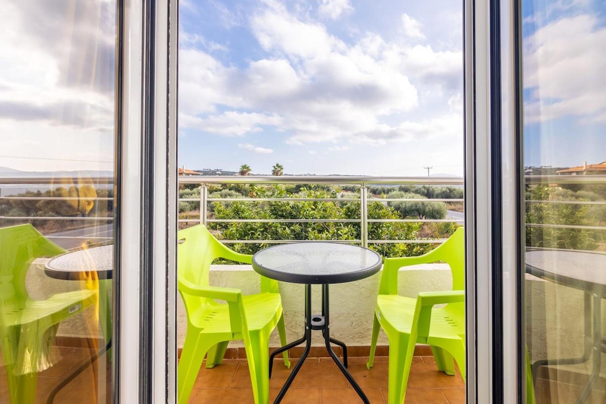 Amazing Villa Chrysanthi With Private Pool In Heraklion Epano Vathia Exterior foto